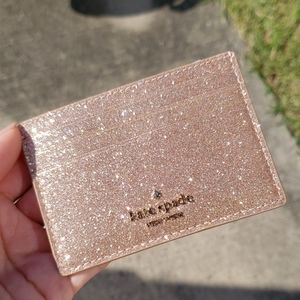 🚨NEW🚨KATE SPADE ROSE GOLD WALLET/CARD HOLDER